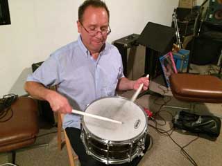 Brendan drums