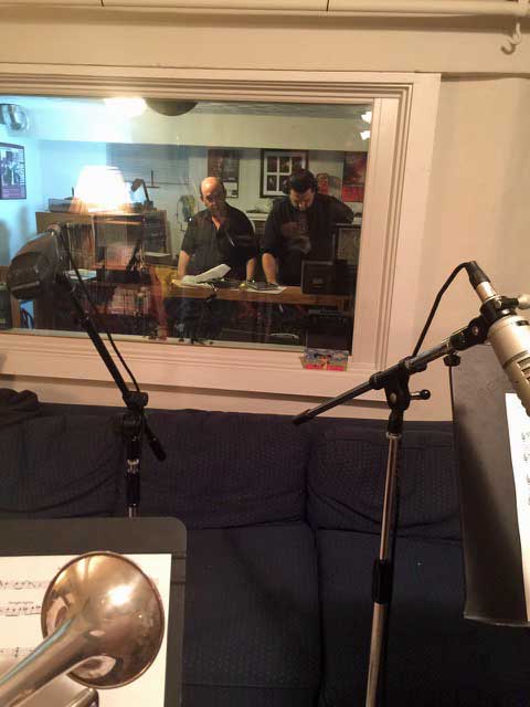 Rosy and Paul in Studio